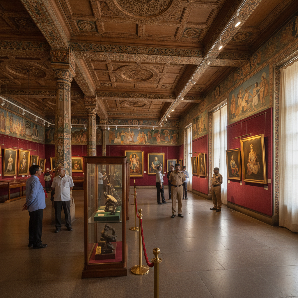 Restoration of Jaganmohan Palace Art Gallery gemini generated image hm8yhbhm8yhbhm8y